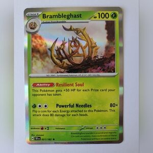 Brambleghast 21/162 | Temporal Forces | Holo Rare | NM | Pokemon TCG Card